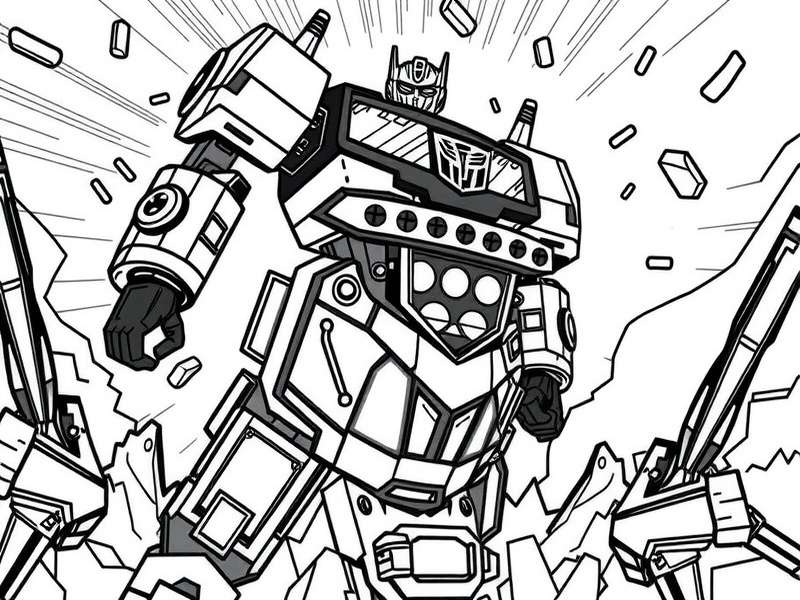 Starscream coloring page example
