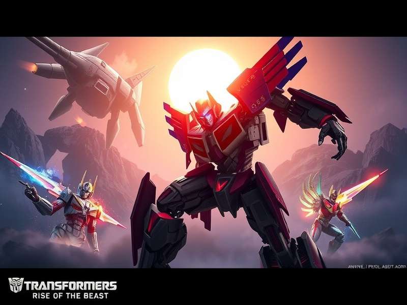 Optimus Prime vs Scourge in Transformers Rise of the Beasts 4K wallpaper