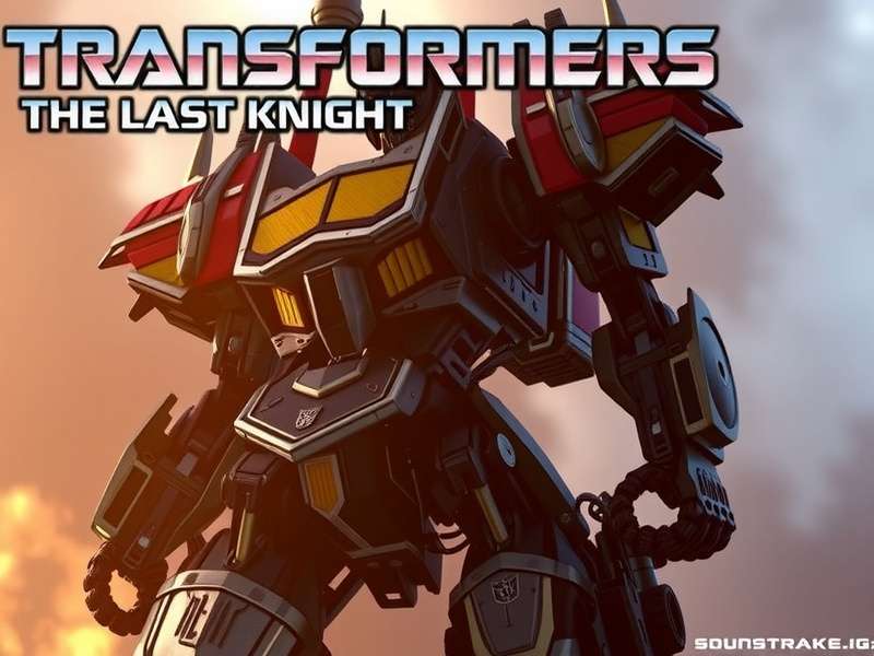 Transformers The Last Knight Official Soundtrack Cover Art