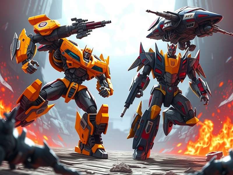 Transformers Rise of the Beasts toy collection featuring Optimus Primal and Mirage