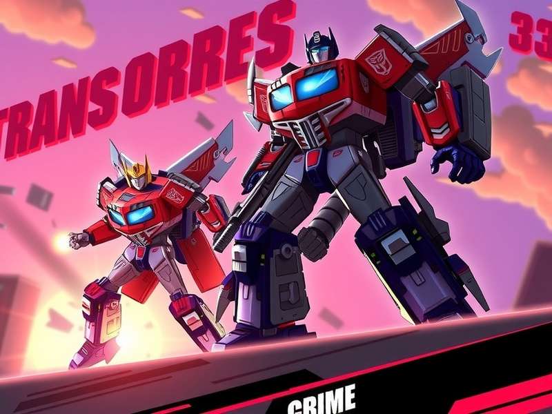Transformers Prime Season 3 key art featuring Optimus Prime, Bumblebee, and Megatron in a dramatic showdown