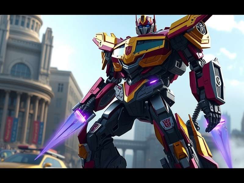Transformers: Rise of the Beasts game characters in action scene