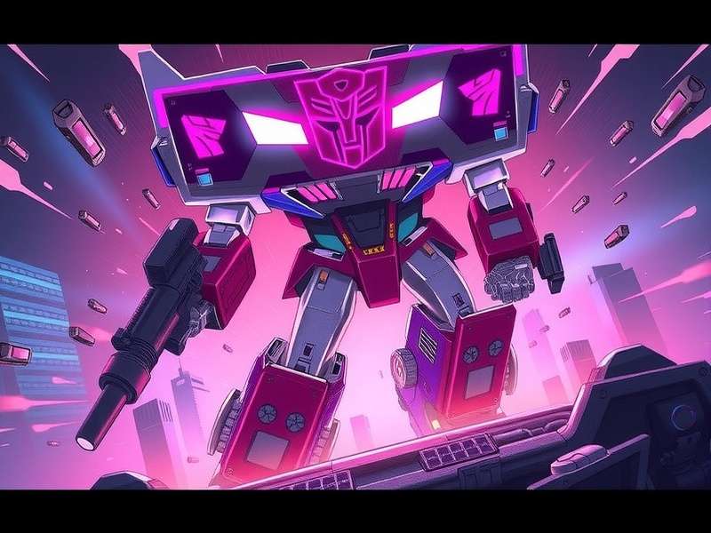 Epic battle scene from Transformers El Despertar de las Bestias featuring Optimus Prime and a Maximal