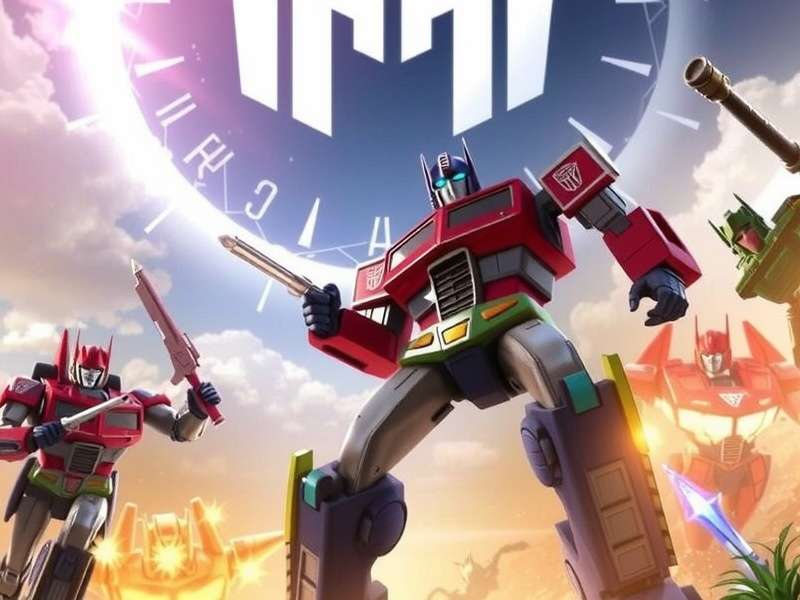 Transformers 2007 Movie Poster featuring Optimus Prime and Bumblebee