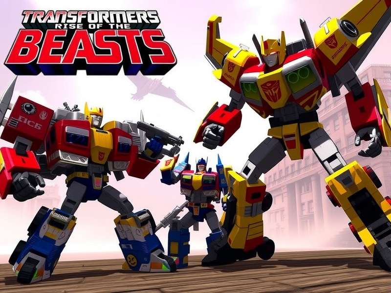 Menacing robotic villain design