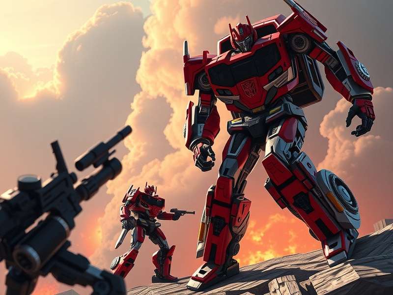 Ratchet Transformer in game rendering using advanced tools and healing aura