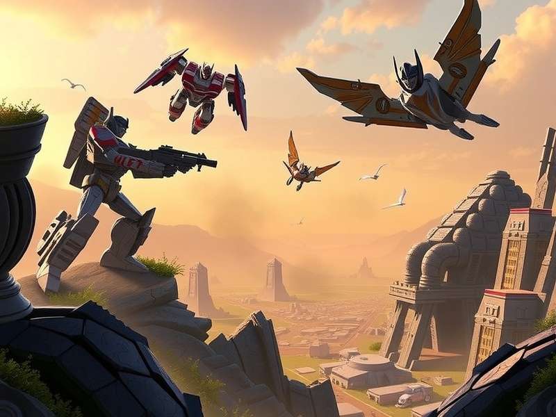 Transformers El Ltimo Caballero Game Scene