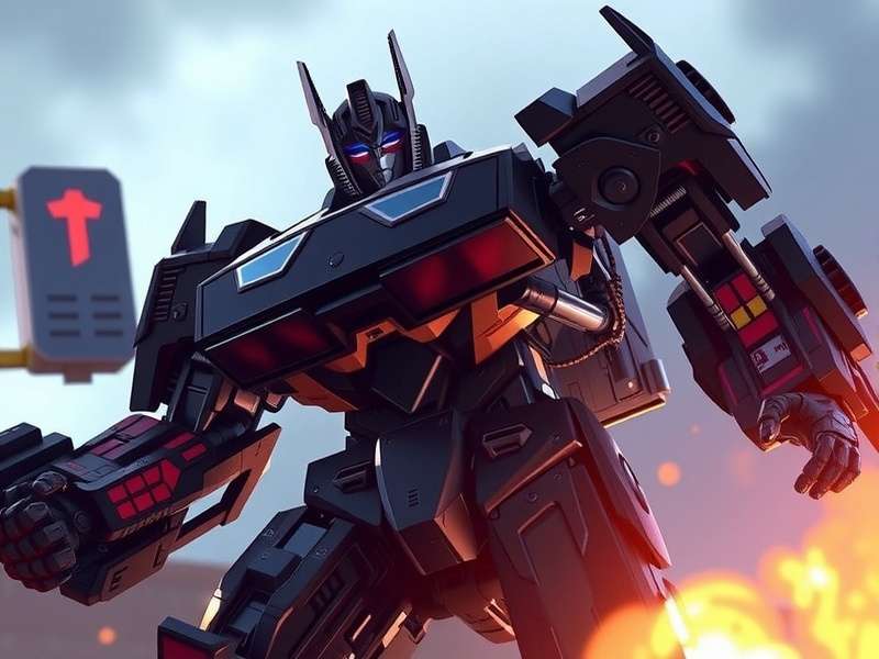 Optimus Prime and Megatron face off in the final battle of Transformers The Last Knight