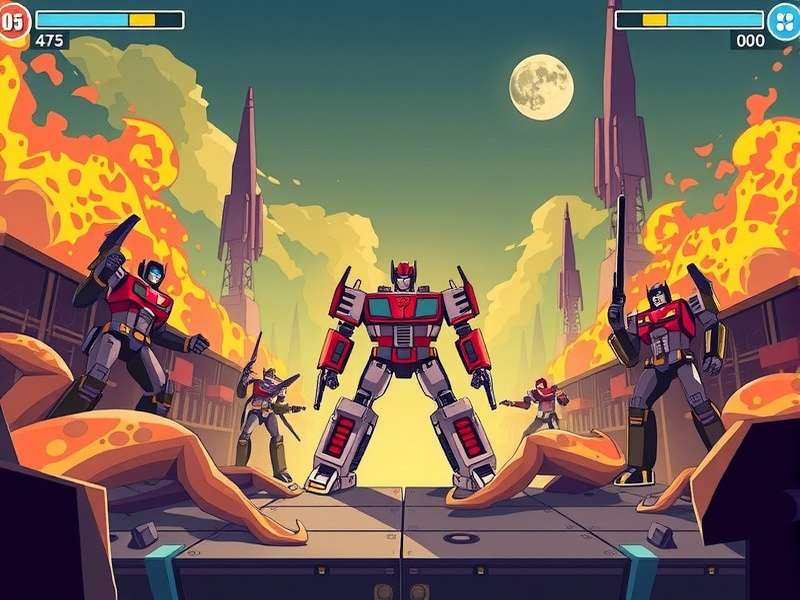 Mirage Transformers in stealth mode with holographic effects