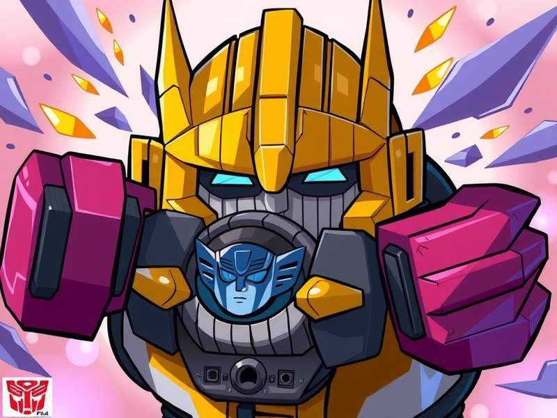 Visualization of AI Transformer models interacting with Transformers characters