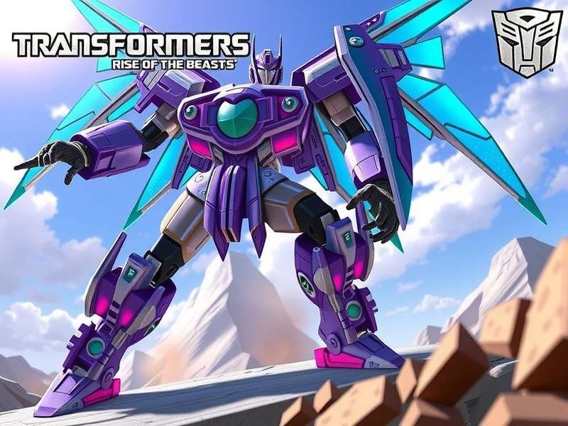 Mirage Transformers Porsche 911 in action scene