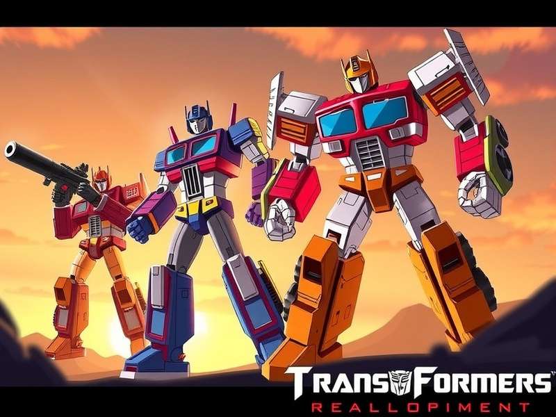 Bumblebee Transformer character in action