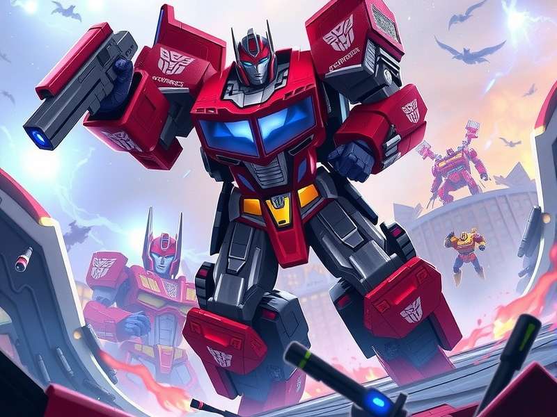 Gameplay screenshot showing a Transformer in Beast Mode combat