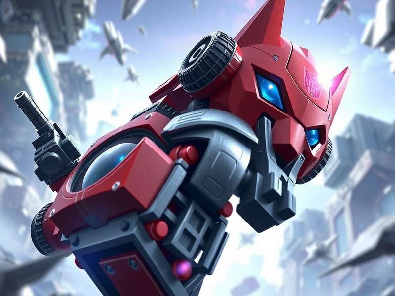 Acme Transformers gameplay screenshot showing Autobots and Decepticons in epic battle