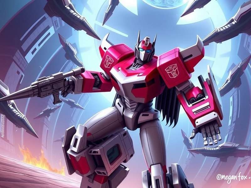 Megan Fox as Mikaela Banes with Bumblebee in Transformers 2007