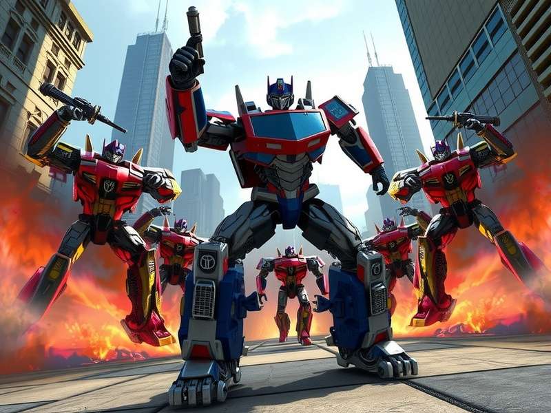 Transformers 3 Autobots Return – Epic Game Banner