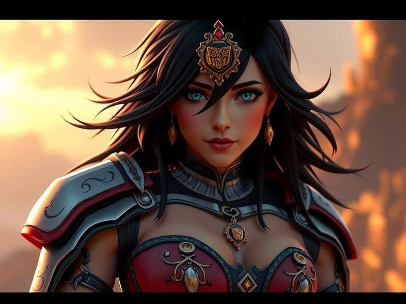 Isabela Merced as Izabella in Transformers The Last Knight standing beside an Autobot