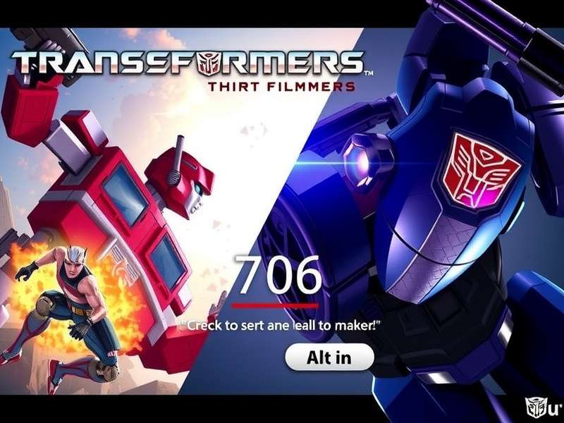Transformers Film franchise visual timeline showing all major movies from 2007 to 2025