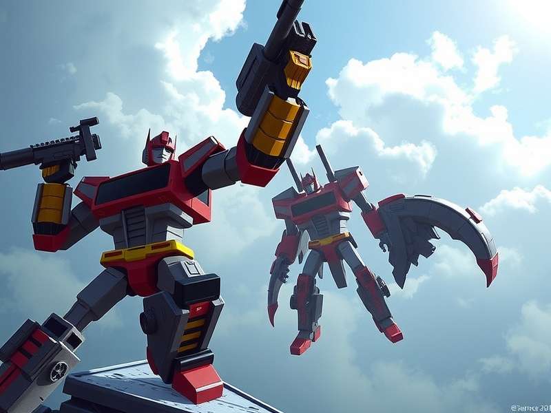 Transformers cinematic universe collage featuring Optimus Prime, Bumblebee and Megatron