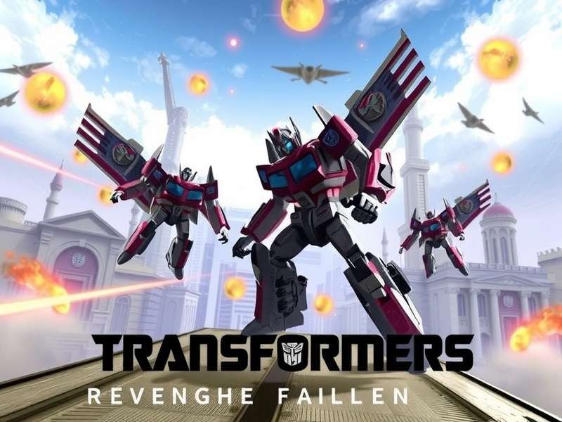 Transformers Revenge Of The Fallen — epic battle scene with Optimus Prime and Megatron