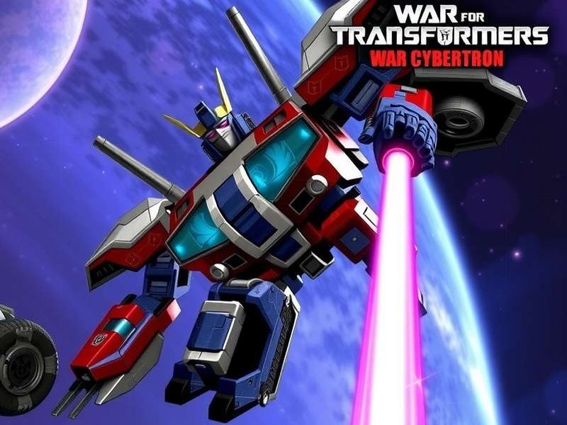 Epic battle scene from Transformers War For Cybertron featuring Autobots and Decepticons on Cybertron