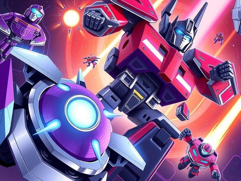 Blokees Transformers Galaxy Version star map with sectors and planets