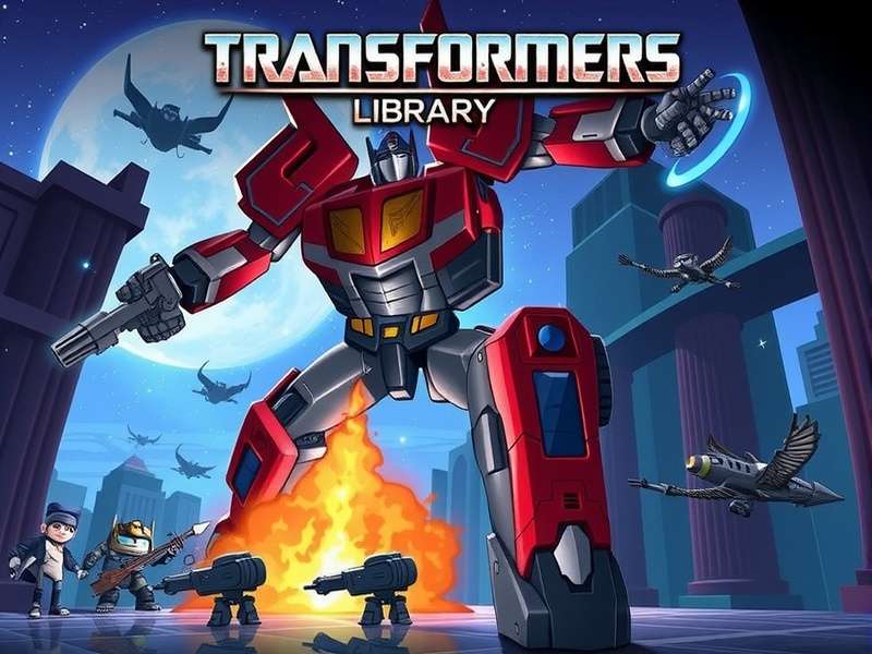 Transformers Library — Ultimate fan guide featuring Optimus Prime, Bumblebee, Megatron and more