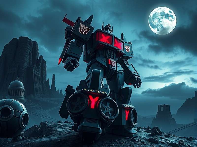 Transformers El Lado Oscuro De La Luna — epic battle under the dark side of the moon