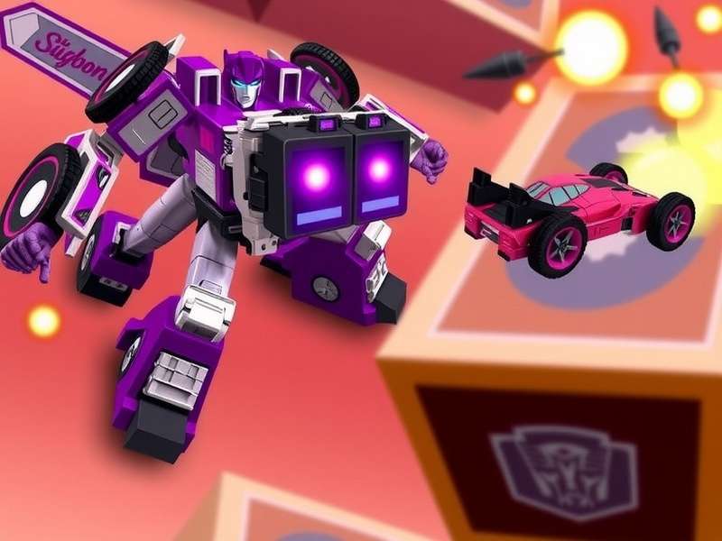 Shockwave Transformers concept art showing the Decepticon scientist in a dramatic pose